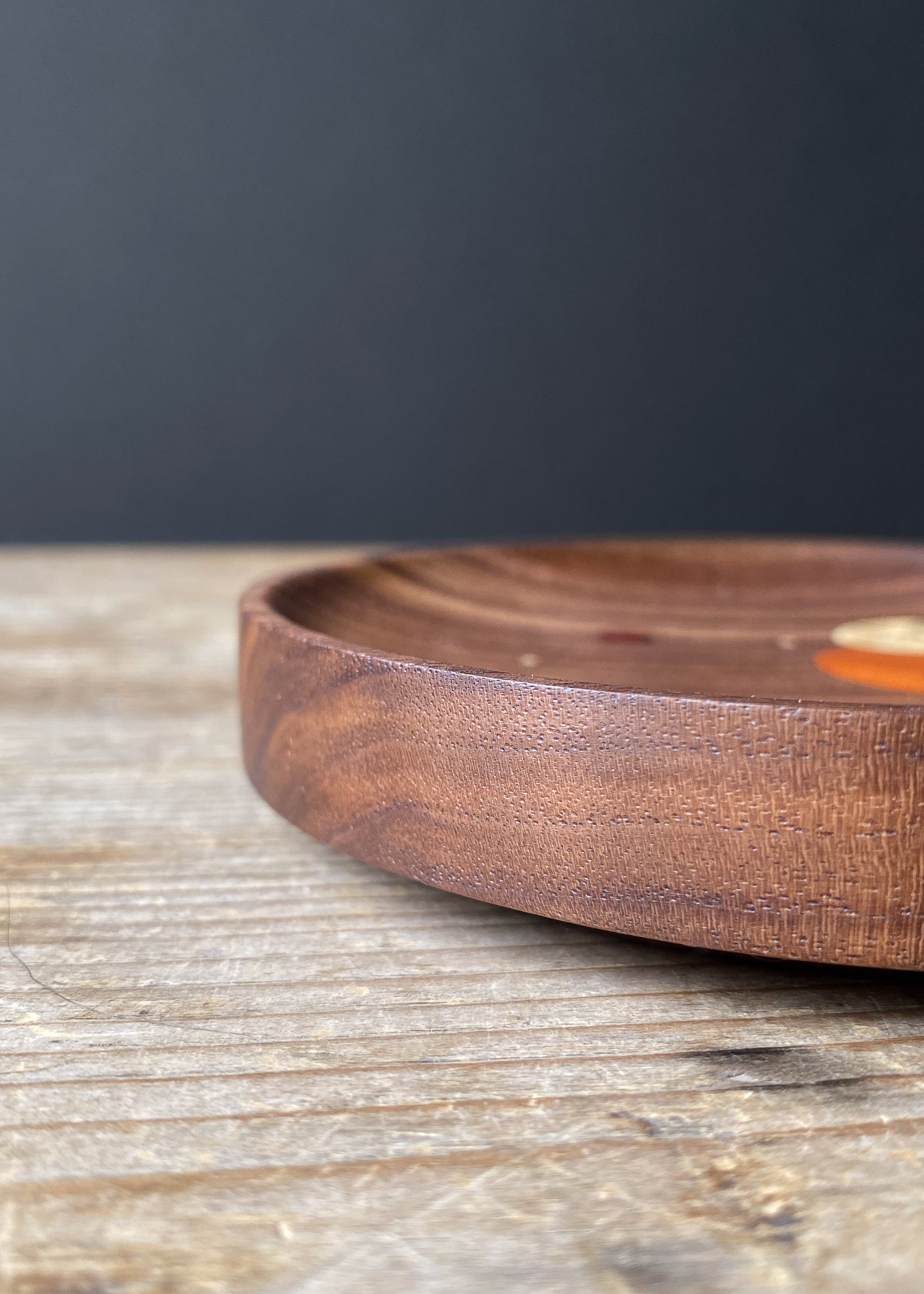 Celestial Wooden Plate | Walnut 03 – Mill & Mooch