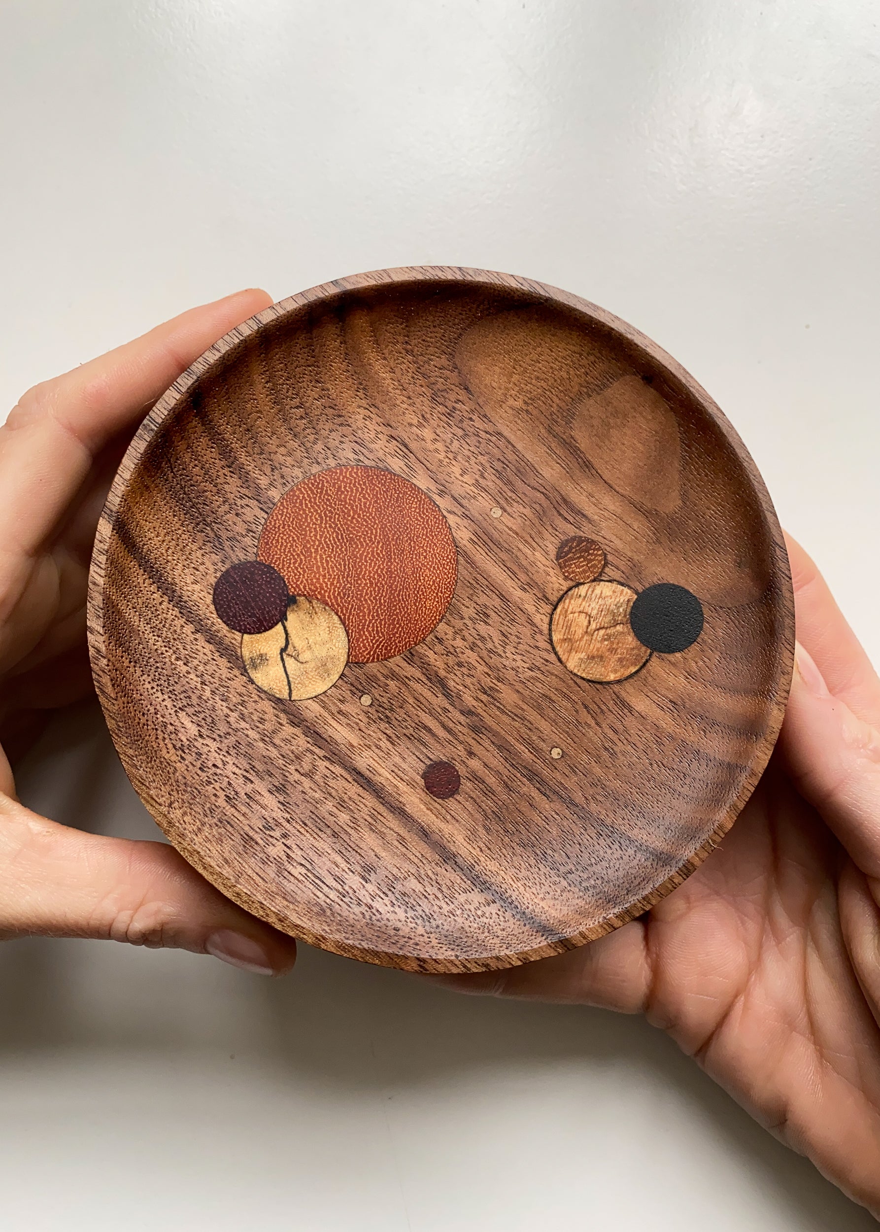 Celestial Wooden Plate | Walnut 03 – Mill & Mooch